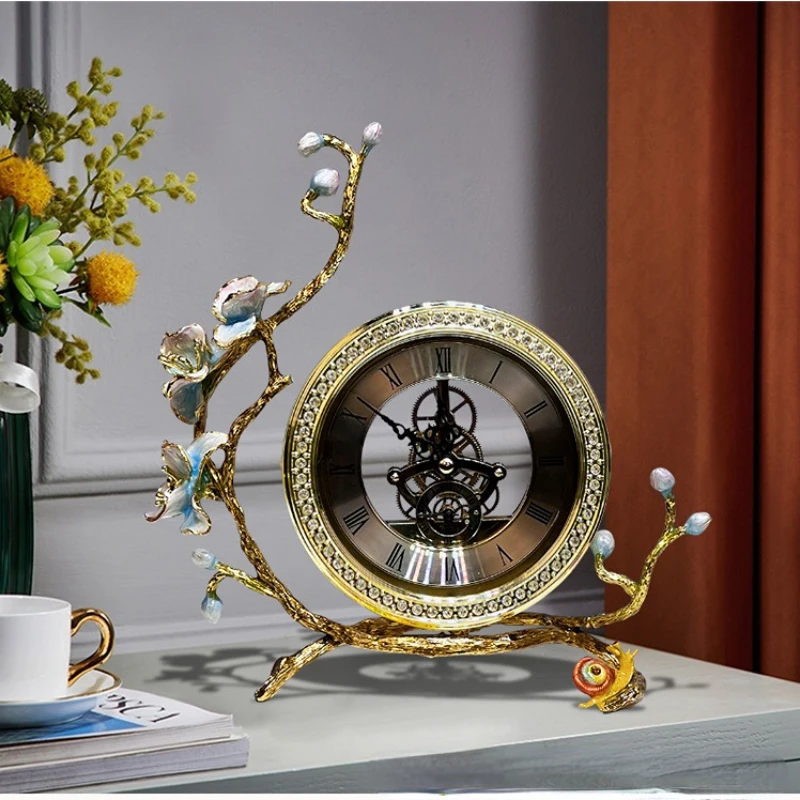

Американские ретро кованые железные простые настенные часы в европейском стиле, металлические часы с механизмом, украшение для дома и гостиной, креативные часы