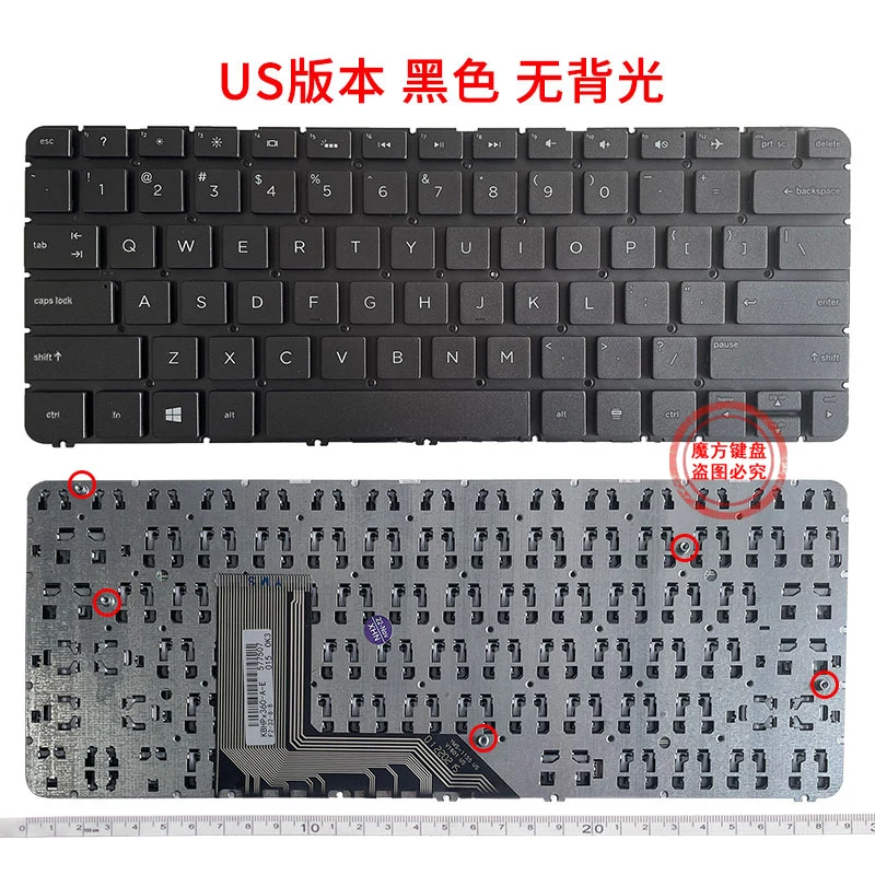 

Новая Черная/Серебристая английская клавиатура для HP Spectre X360 13-4001 13T-4000 13-4000 13-4103DX с подсветкой