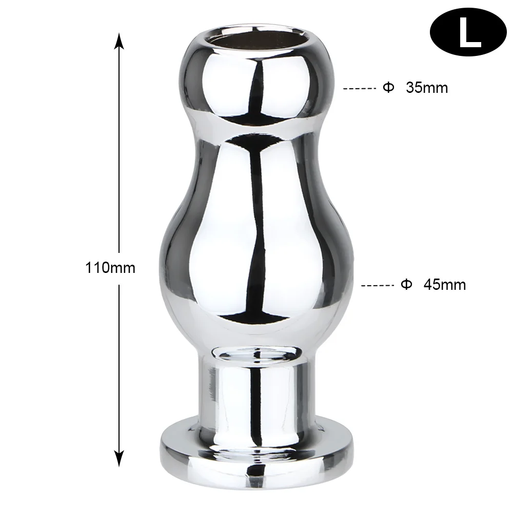 Полая Анальная Пробка Секс-Игрушки Для Женщин Мужчин Гей Анальный Расширитель