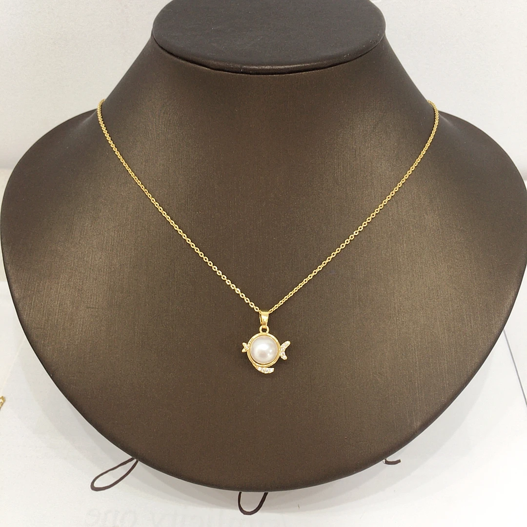 ZHBORUINI 2024 новый кулон из натурального пресноводного жемчуга высокой яркости для