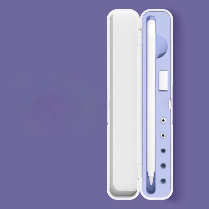 

New Fashion Storage Box for Apple Pencil Holder Portable Hard Cover Portable Case For Airpods Air Pods Pencil Accessories