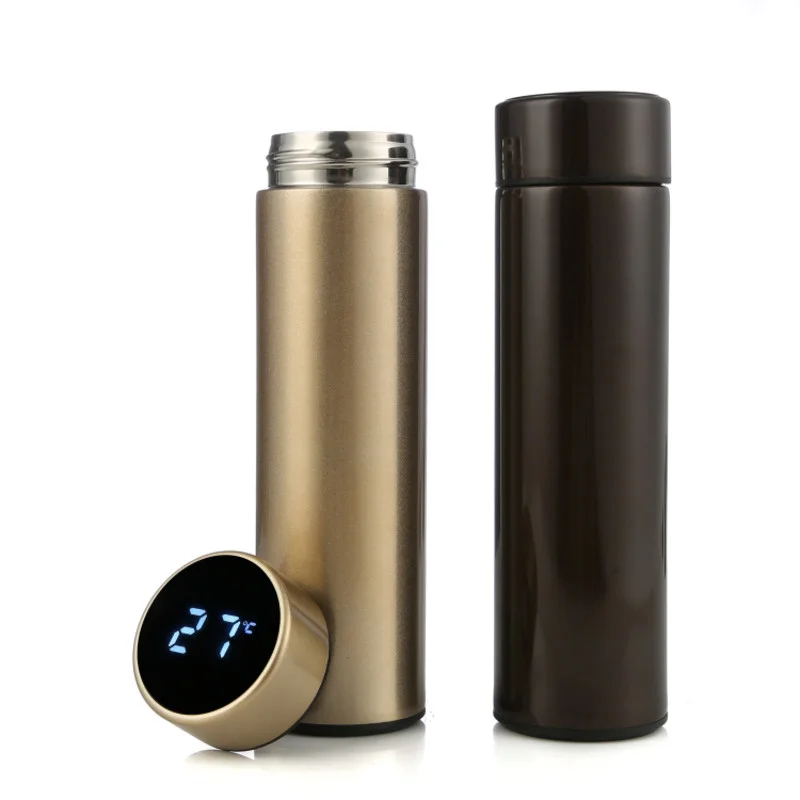 

wholesale custom printed color changing stainless steel metal insulated vacuum thermos travel mug with own personalised design