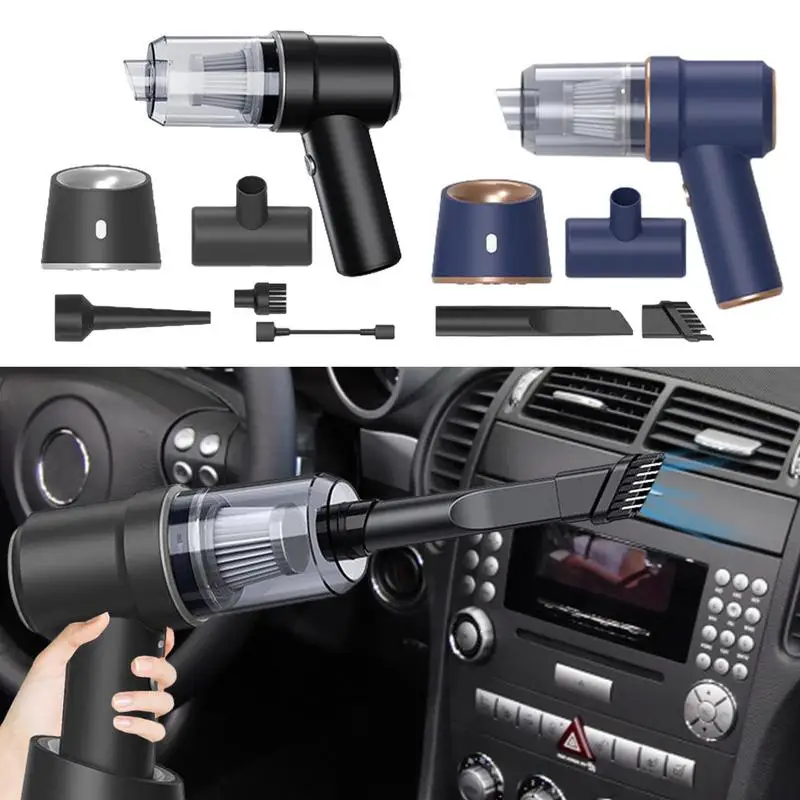 

Mini Car Vacuum Cleaner 3 In 1 Powerful Wireless Home Vacuum Cleaner 42000Pa Floor Vacuum Strong Suction Rechargeable 120W For