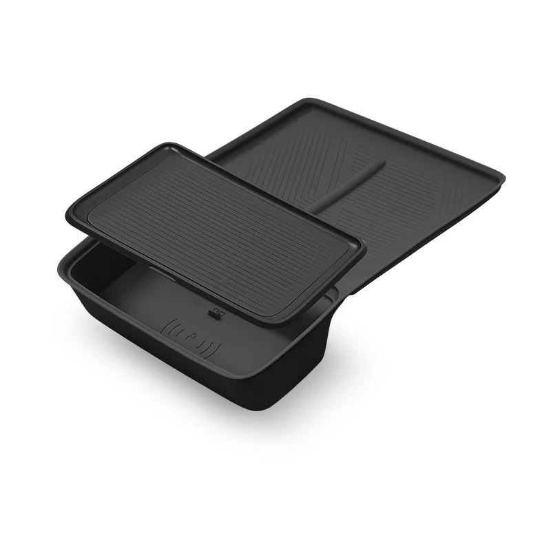 

Для Li Lixiang L7 L8 L9 2022 2023 2024 автомобильный Стайлинг беспроводной зарядный коврик силиконовый Противоскользящий защитный коврик автомобильные аксессуары