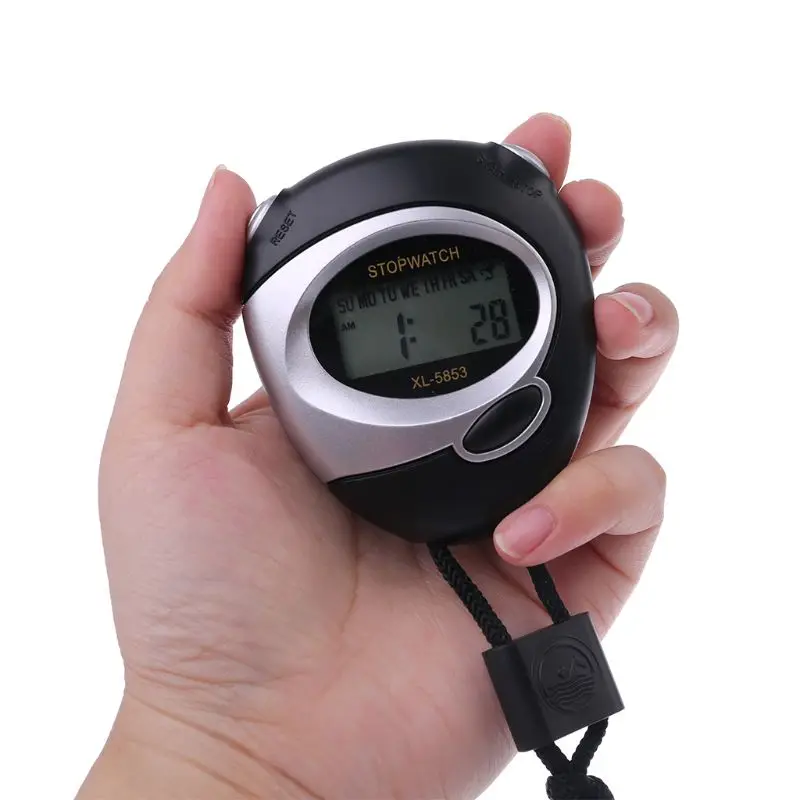 

Waterproof digital stopwatch (whistle gift!)