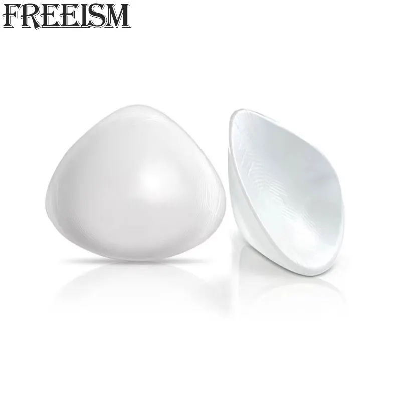 

Transparent Triangle Artificial Special Prosthetic Limb Realistic Silicone Breast Forms For Female Mastectomy Chest Compensate