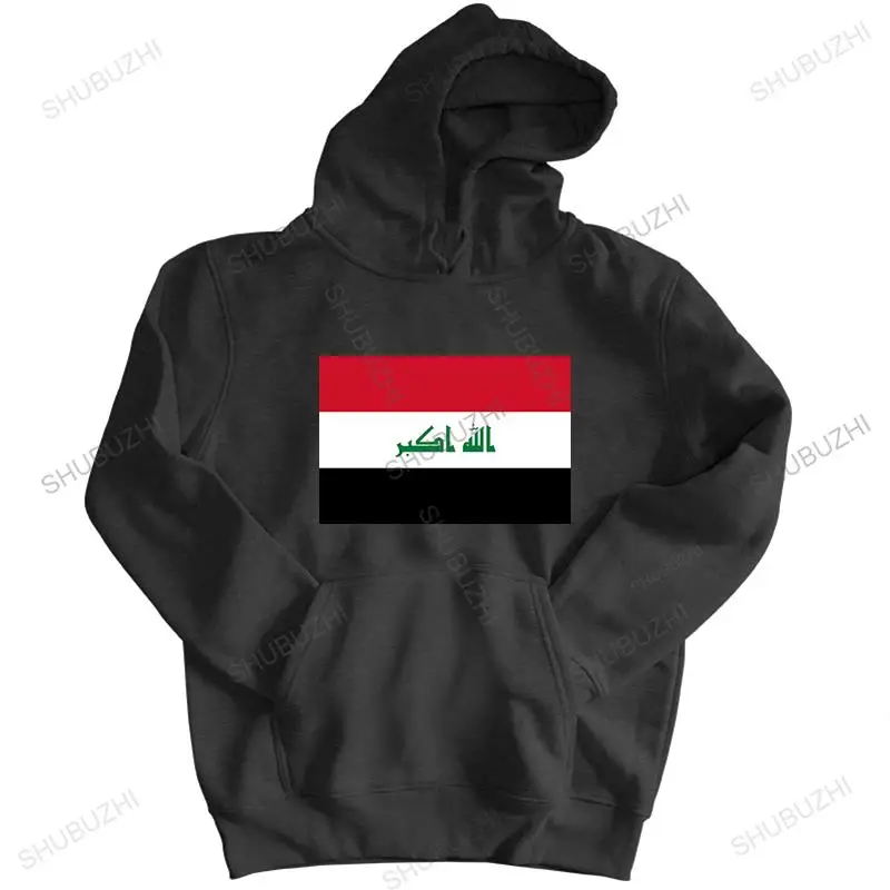 

Republic of Iraq Iraqi mens pullover fashion jerseys' nation 100% cotton hoodie sporting clothing sweatshirt country flag IRQ