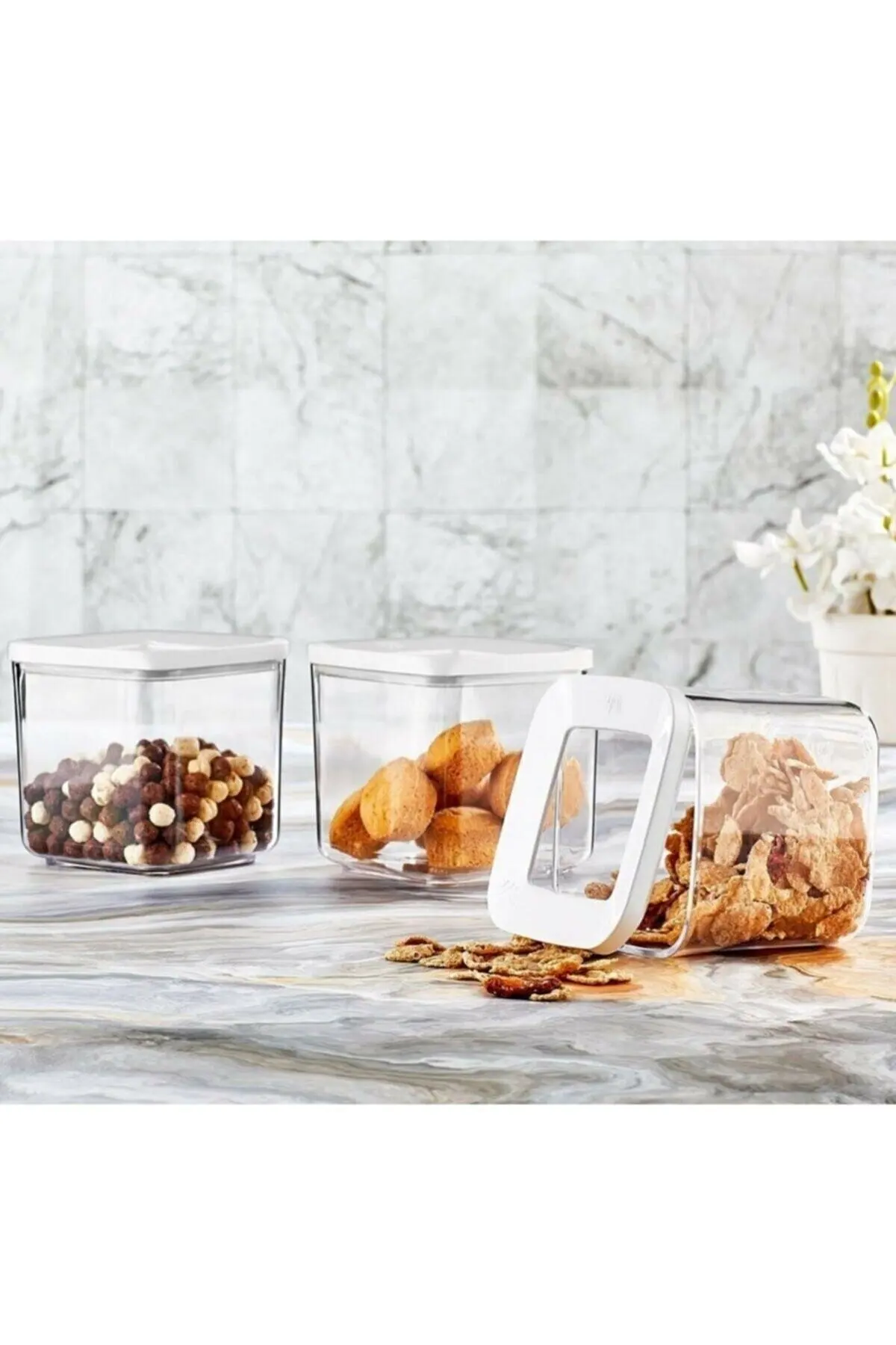 12 шт. кухонные контейнеры для хранения пищевых продуктов | Дом и сад