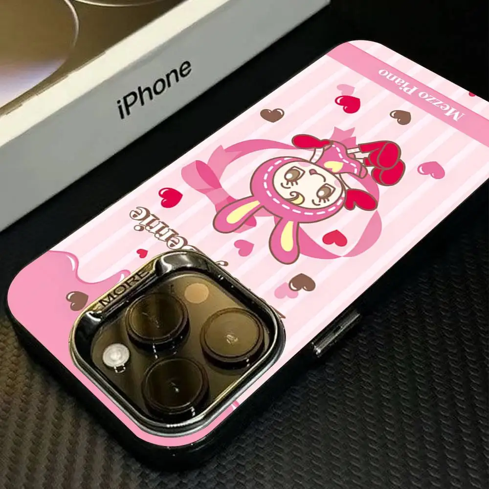 Фото Матовый чехол Mezzo Piano CUTE Cartoon для iPhone 17 16 15 14 13 12 11 Pro Max Plus №2