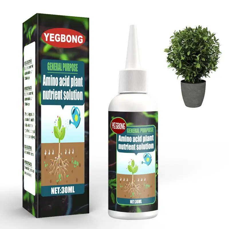 

Растительный питательный раствор 30 мл/100 мл, волшебный растительный питательный раствор, питательная формула для выращивания растений, питательный раствор для рассады