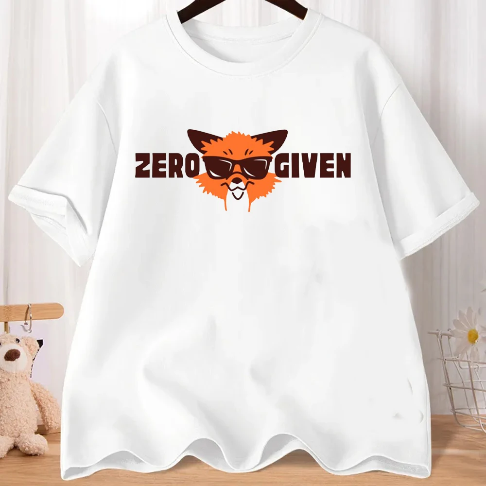 ZERO GIVEN Одежда с буквами YERP HEARD YOU LIKE BIG EARS Sly Cute Fox Футболки рисунком Японская