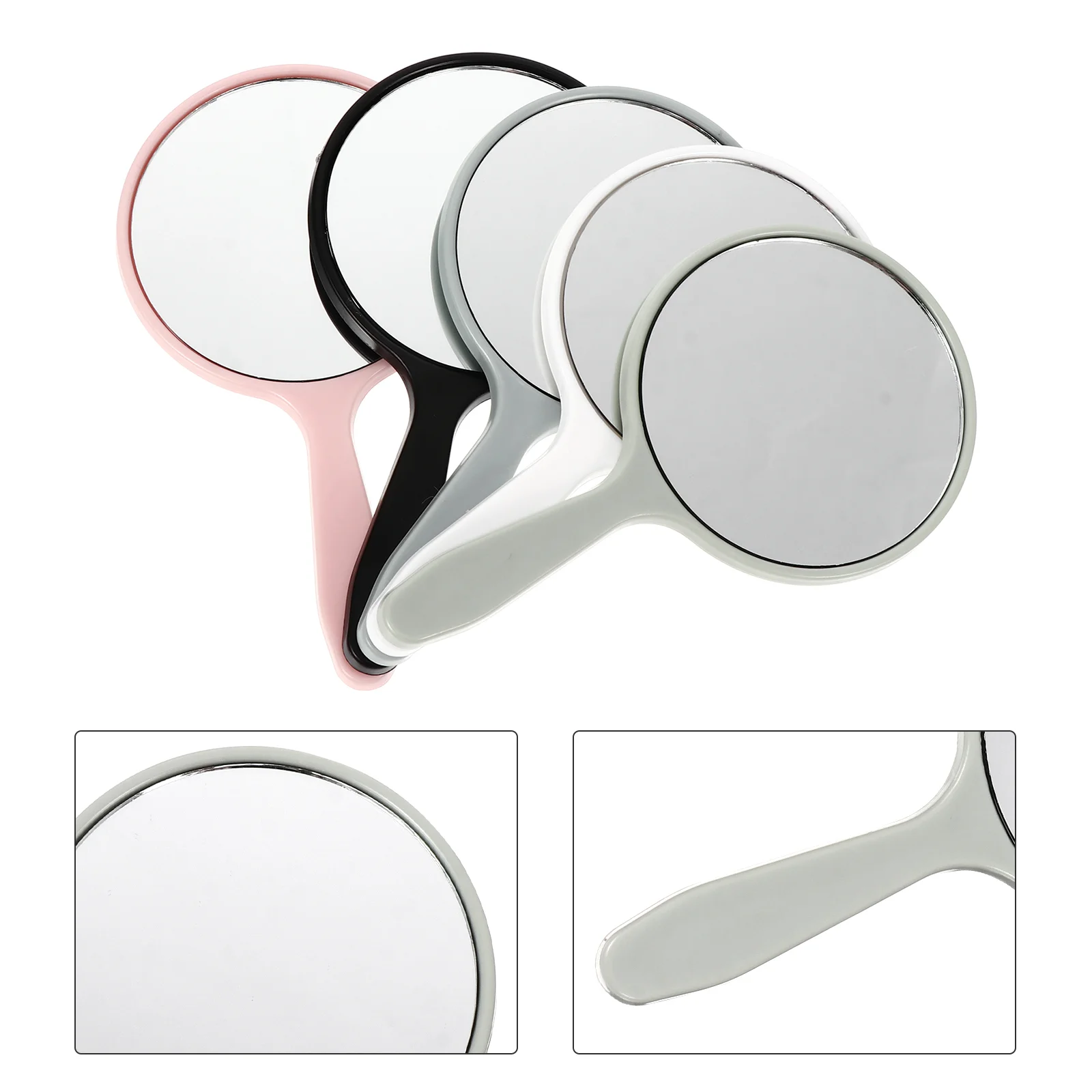 

5Pcs Table Top Mirrors Portable Travel Table Top Mirrors Mirror