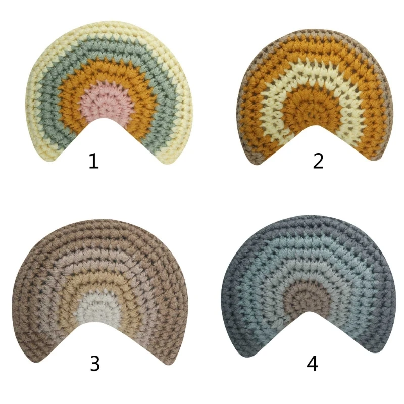 Вязаная крючком игрушка Радуга Игрушка для кроватки сна Детская