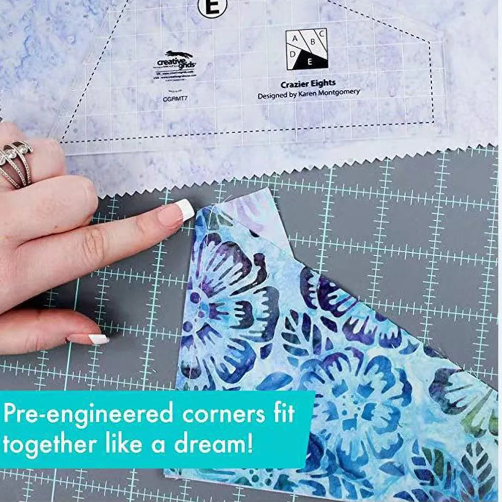 Акриловый шаблон сделай сам для квилтинга линейка швейной машины квадратный