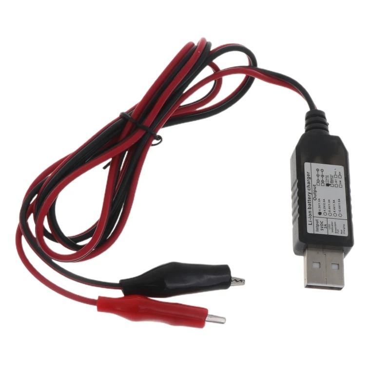 

105cm USB Cable for Rechargeable Lithium Battery All Purpose Fast Charging Cord for 14500 16340 26650 Batteries