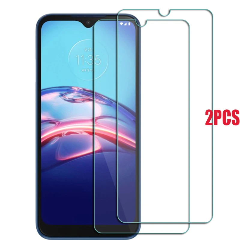 

2PCS For Motorola Moto G8 Power Lite Glass Screen Protective Tempered Glass ON Moto e6s G7 Play plus E 2020 Protector Cover Film