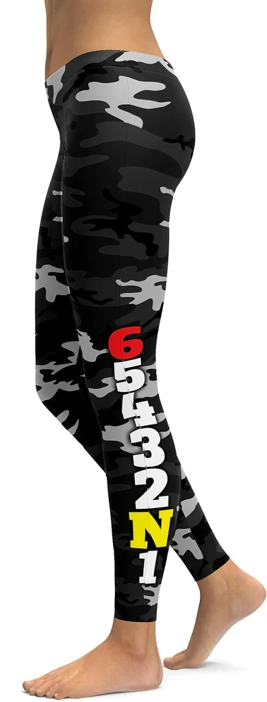 

1N23456 Number Camo 3D Printed New Women Sexy Leggings Fashion Pants