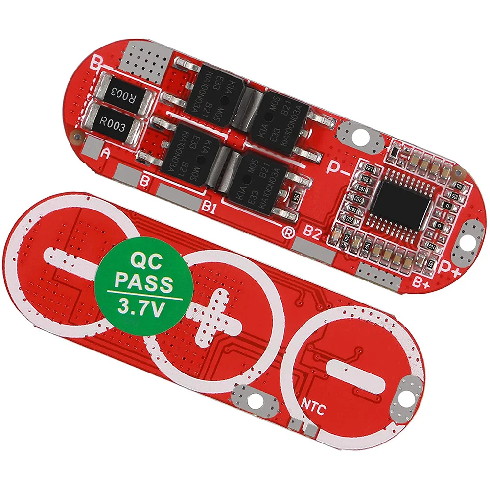 

3S 4S 25A BMS Защитная печатная плата литий-ионного аккумулятора, модуль Pcb Pcm для 3/4/5 струн, преобразователь
