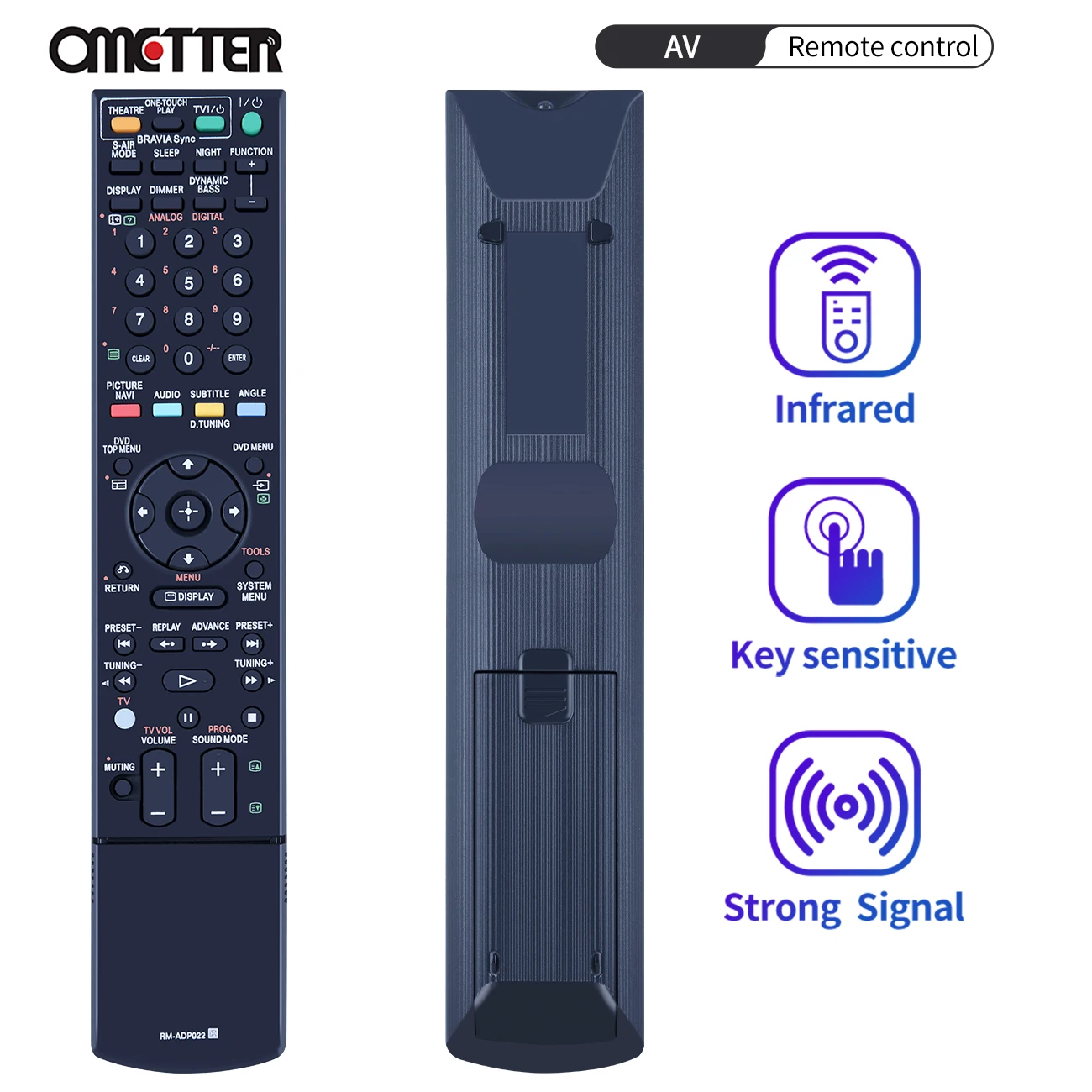 Телефон с дистанционным управлением подходит для Sony DVD система домашнего кинотеатра DAVDZ870W DAVDZ660