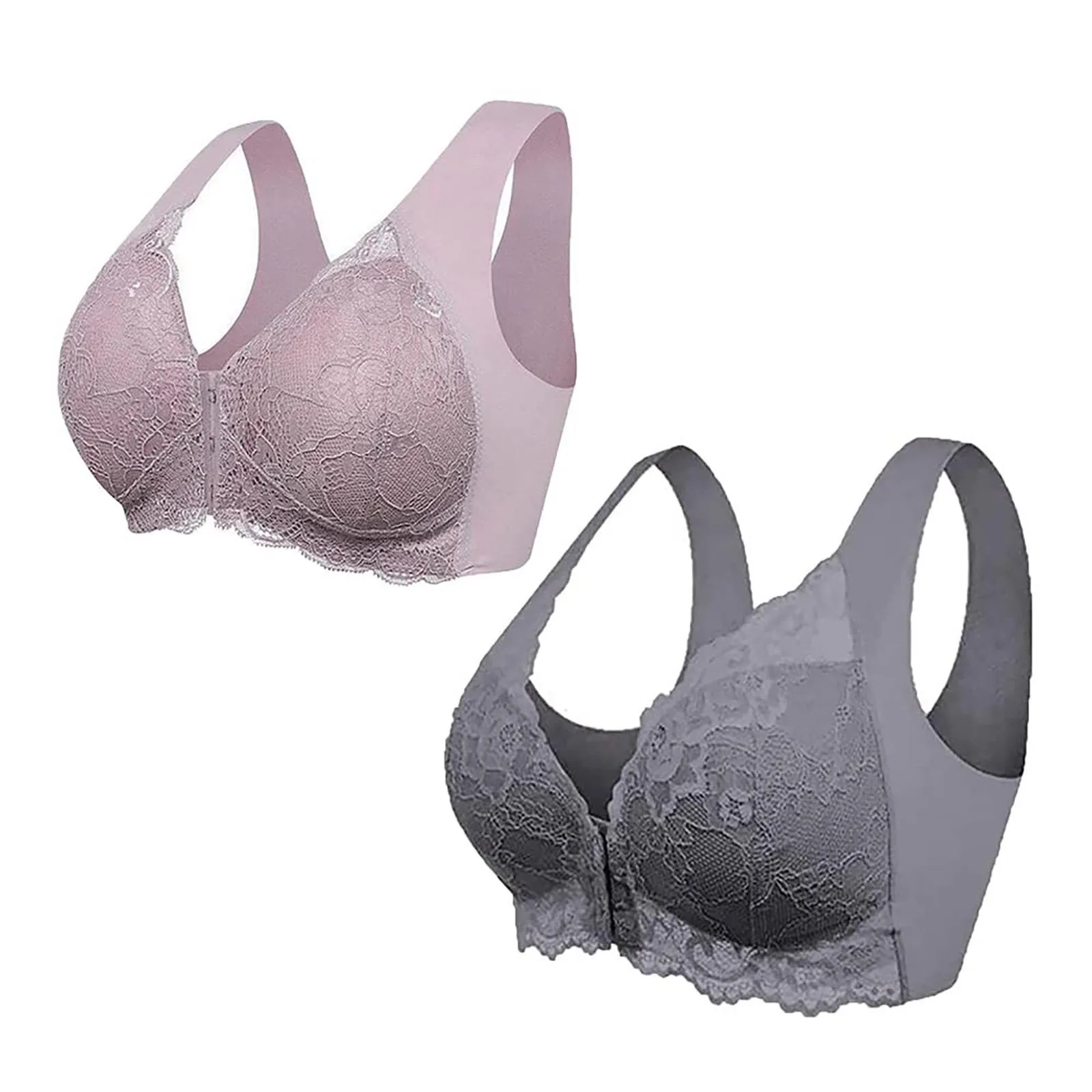 

Exy Women Lingerie U Backless Bras Underwear Deep U Low Cut Push Up Bra Intimates Bra Super Push Up Seamless Self-adhesive