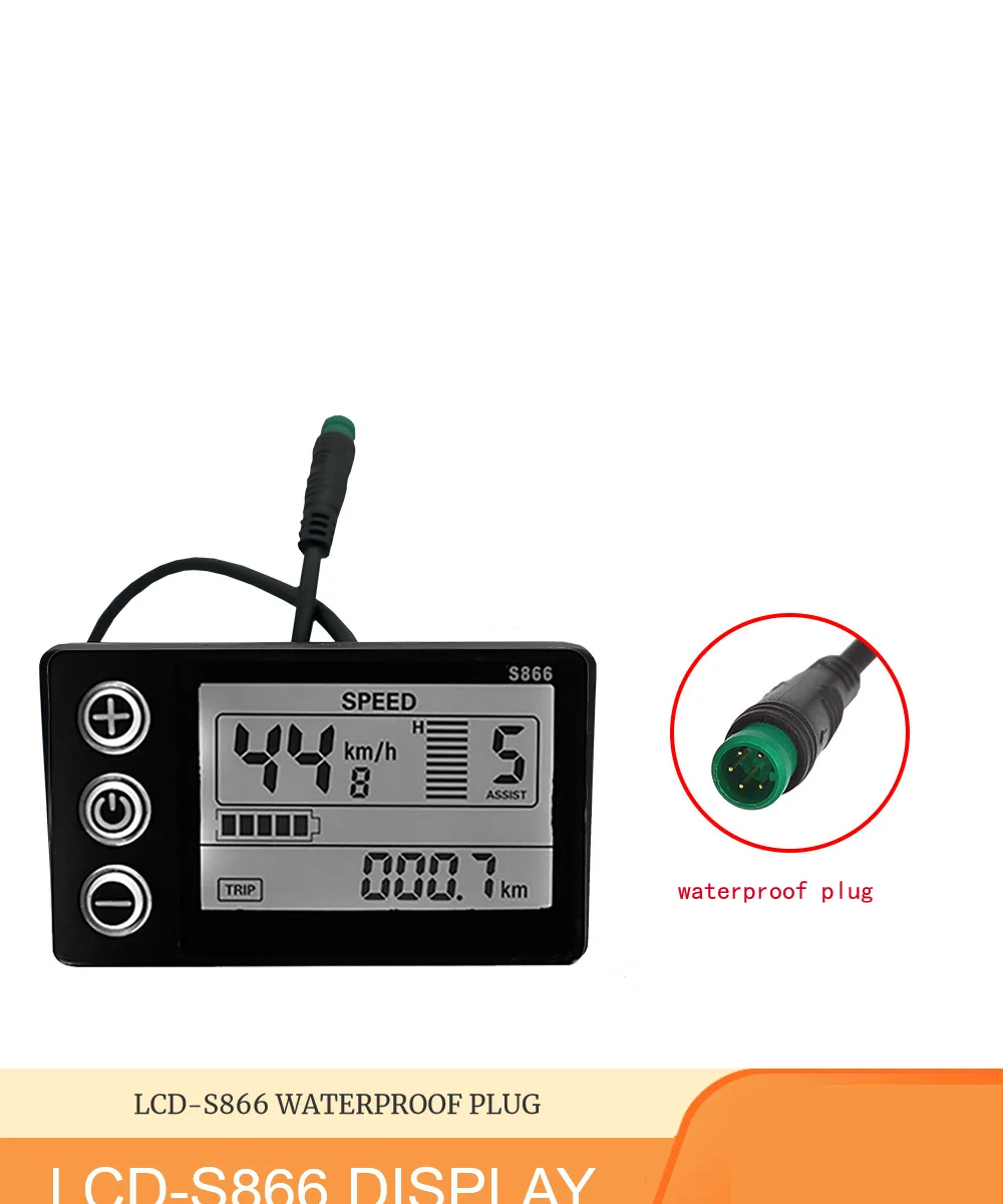 Умный электроскутер с монитором и регулятором скорости 24-48 В |