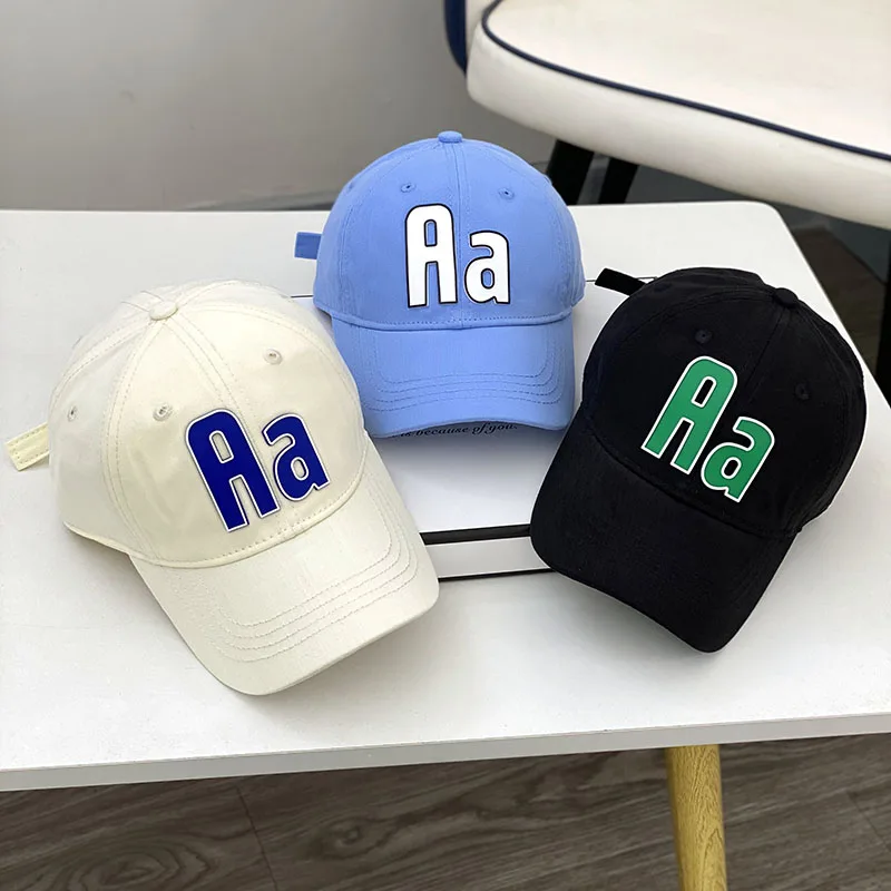 

Spring Summer Girls Caps Baby Peaked Cap Kids Baseball Cap For Children Hat Outdoor Casual Double Letter Embroidery 2-6Y
