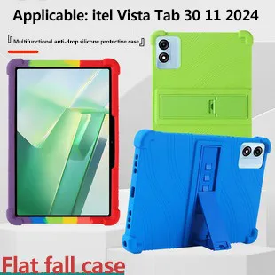 Чехол-подставка для планшета itel VistaTab 30 11 0 2024 противоударный силиконовый чехол