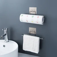 toilet paper holder hanging bathroom tissue holder towel rack rag storage rack toilet wall mount paper holder household supplies