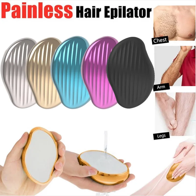 Nano Crystal Epilator Depilatory Gum Man Women's Hair Removal Eraser Painless Depil Hop Stone Hair Removal Body Exfoliating 1PC