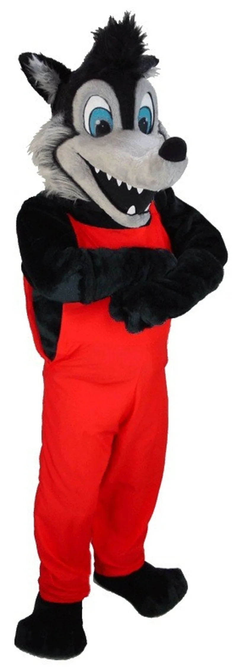 

Hot Selling 2020 Adult Cute Big Bad Wolf Mascot Costume Brand New Pete The Cat Cartoon Character Mascotte Advertising clothing