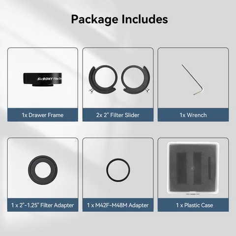 SVBONY SV226 ящик для фильтров