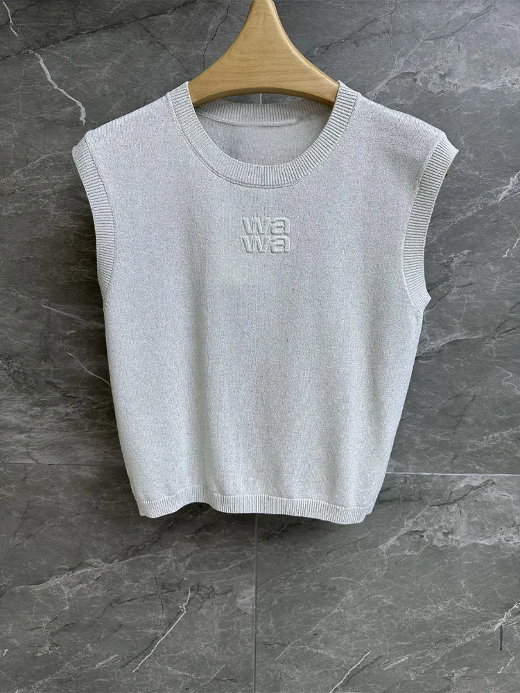 

2023 New Spring And Autumn Women Comfortable Casual Skin-Friendly Fashion Stretch Slim-Fit Vest
