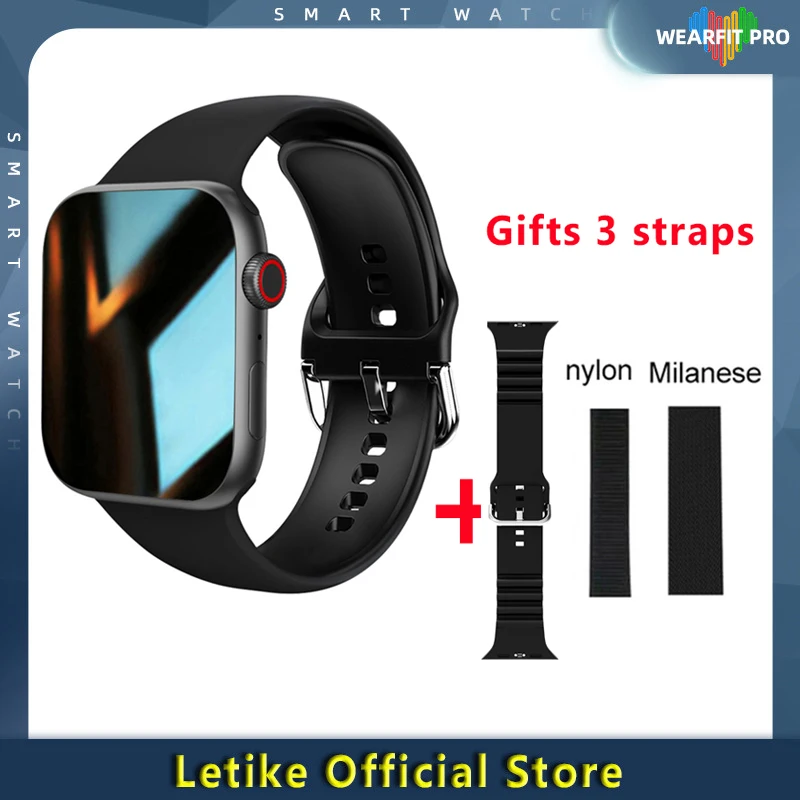 Смарт-часы IWO с пульсометром монитором и Bluetooth-вызовом |