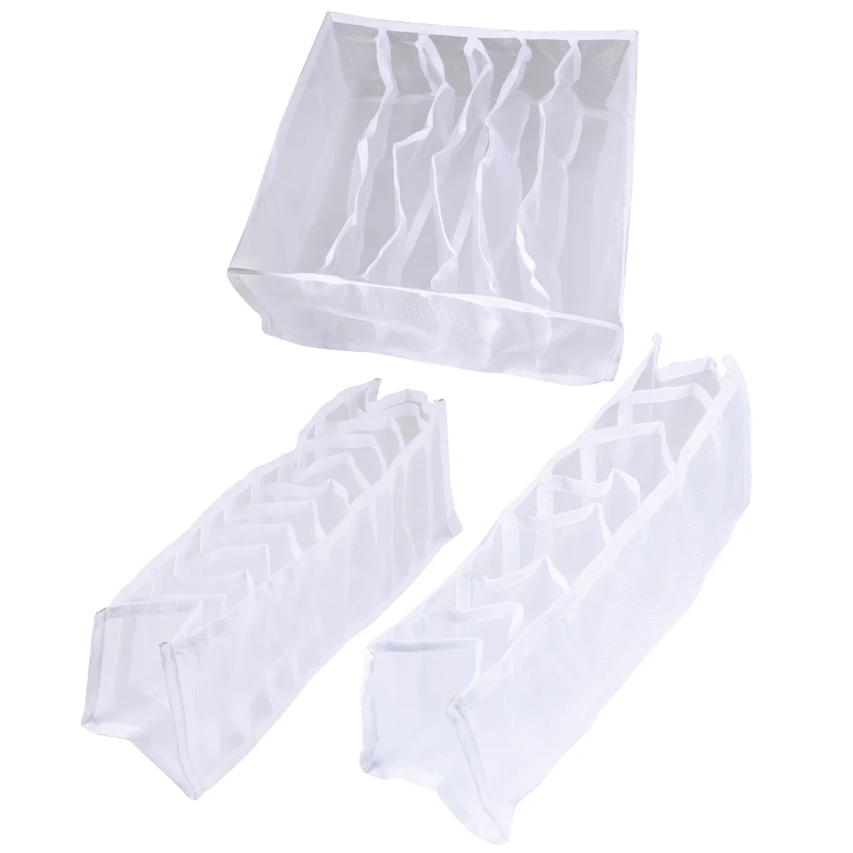 

Storage Organizerbra Drawer Box Closet Socks Compartmentwardrobe Divider Grid Divided Case Forfoldable Organiser Clothes