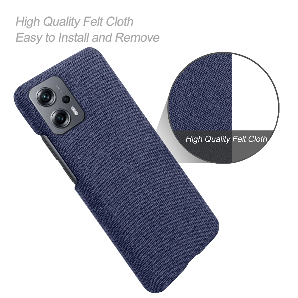 

Cloth Case For Xiaomi Poco X4 GT 5G Case Xiaomi Poco X4 GT X4 Pro NFC Luxury Febric Cover Poco X4 GT Funda PocoX4 GT Coque Capa