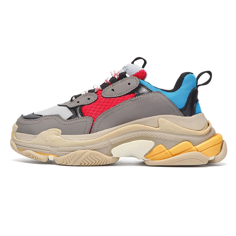 

2023 Paris Air Cushion Thick Sole Dad's Shoes Men's Embedded Elevated Breathable Casual Sports Shoes
