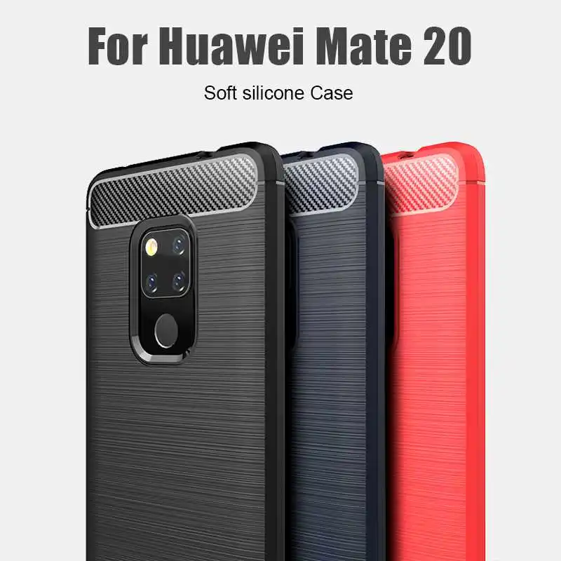 

Nonmeio Shockproof Soft Case For Huawei Mate 20 Pro Lite Phone Case Cover