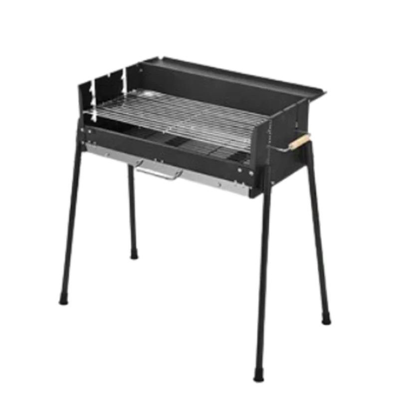 Полка для приправ Уличная плита барбекю Уголь пикника Домашняя уличная Gridiron Tungku