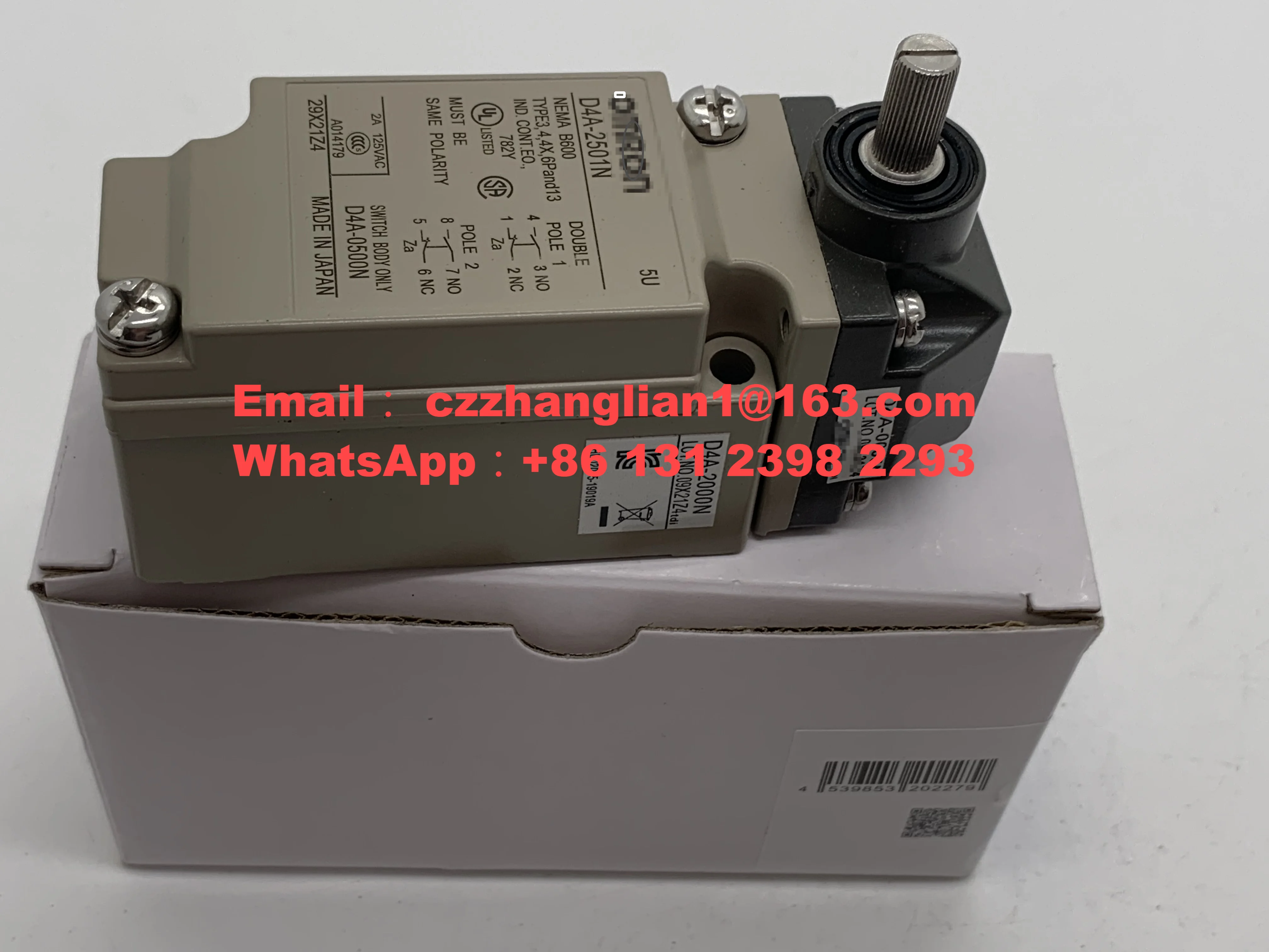 Концевой выключатель хода D4A-3110N D4A-3111N D4A-3112N D4A-3114N D4A-3115N D4A-3116N Совершенно новый