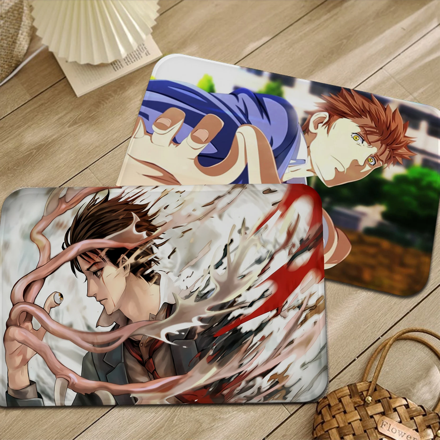 

Parasyte Bathroom Mat Kids Room Bedroom Decoration Balcony Anti-Slip Doormat Living Room Welcome Rug