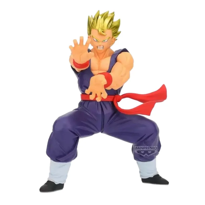 Фото Официальная коллекционная фигурка Bandai Banpresto по аниме Dragon Ball Z: Супер Сайян Сон Гохан и Сон Готен, ПВХ, модель, игрушка, подарок №2