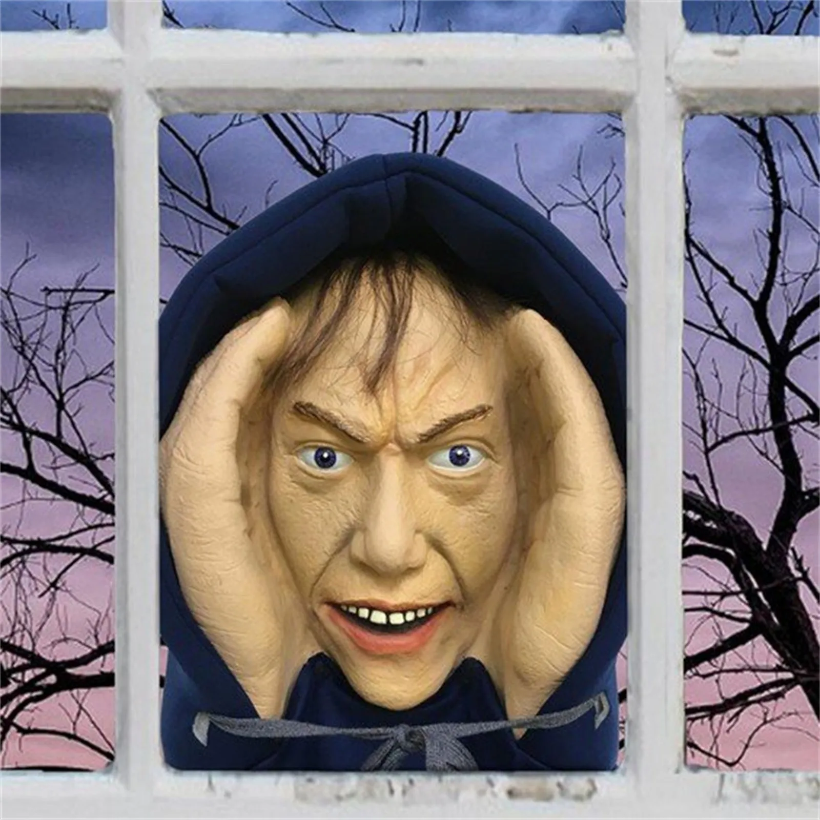 

Halloween Decoration Scary Voyeur Indoor and Outdoor Window Decorations