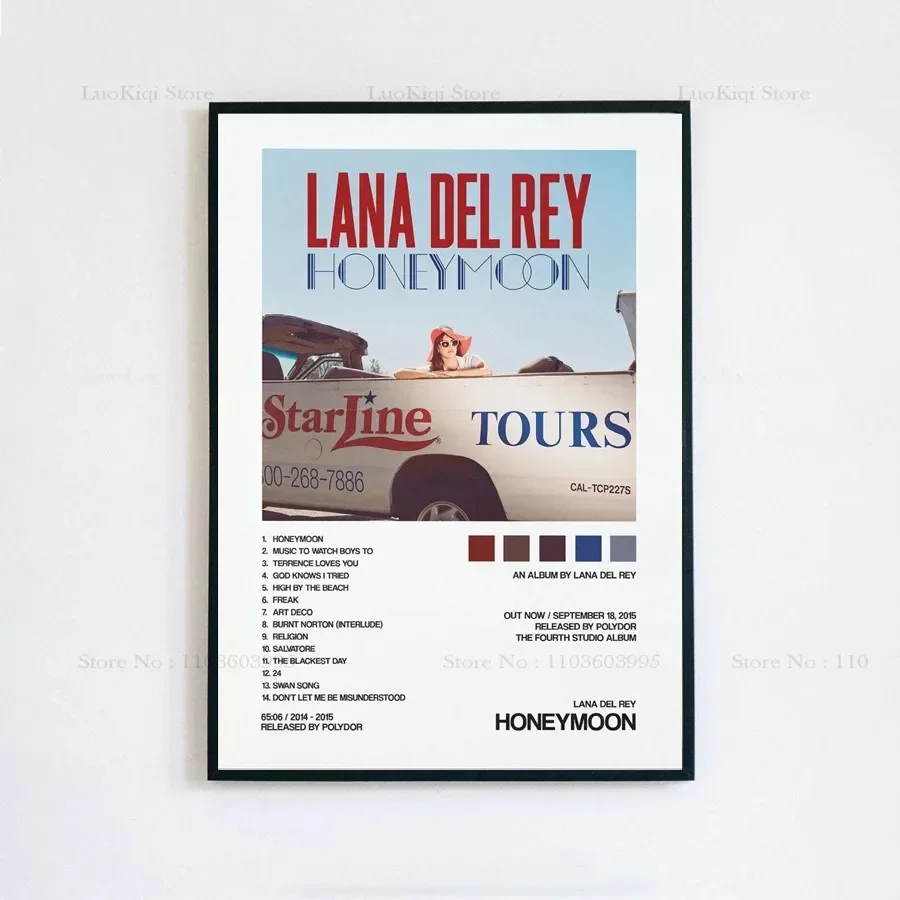 

Настенный плакат Lana Del Rey Ultraviolence
