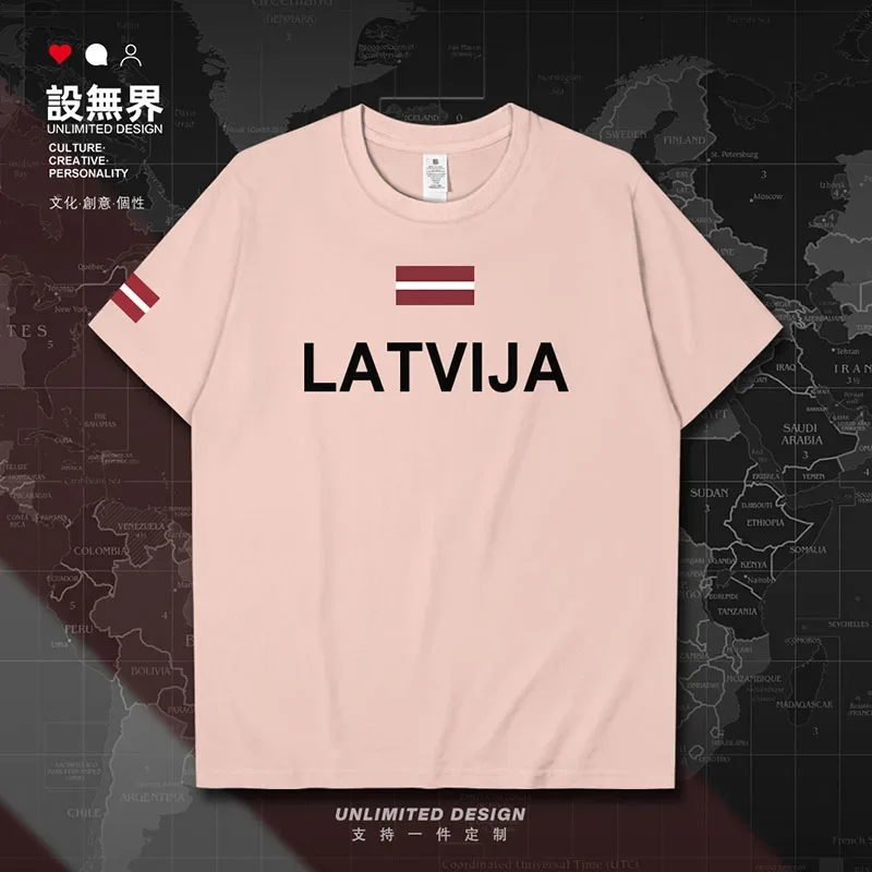 Латвия София Latvian LVA мужская футболка одежда спортивные майки повседневные
