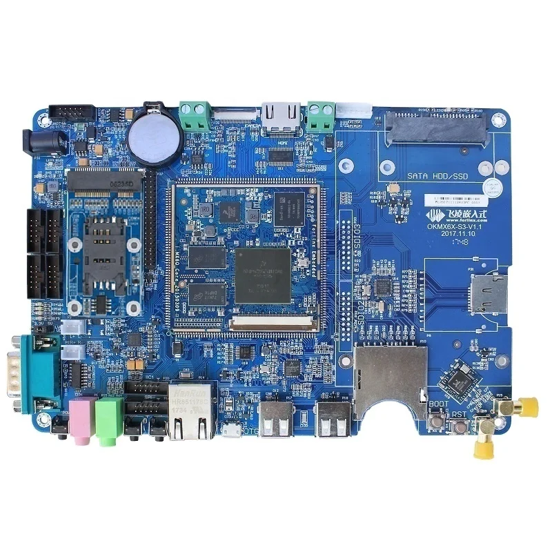 Factory Price Cortex A9 i.MX6DL Development Board Support Embedded Android/Linux/ Ubuntu System With 1GHz Main Frequency