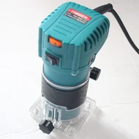 800w electric woodworking trimming machine slotting woodworking engraving machine holing electromechanical tools