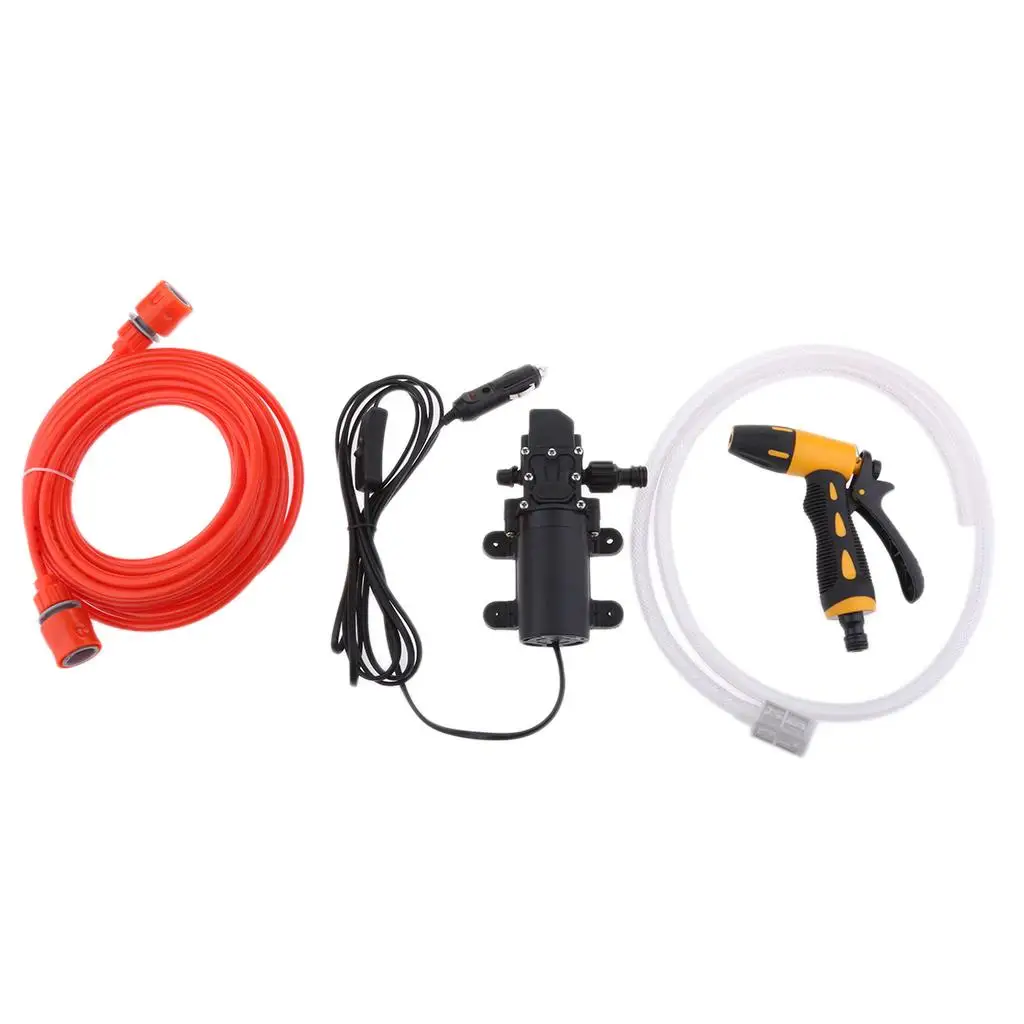 

12V/70W Portable Electric Washer Pump Device Powerful High Pressure