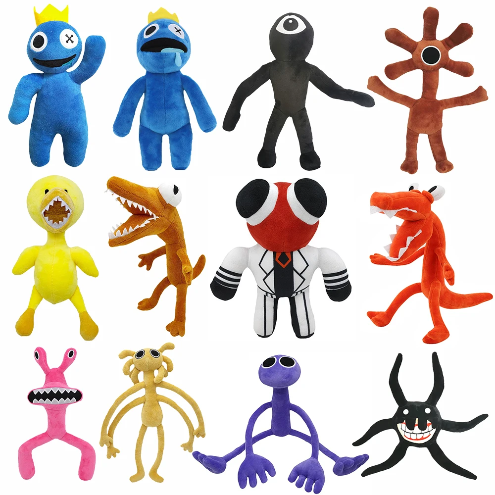

20-35 CM Monster Plush Toys 16cm Accessories Pendant Stuffed Dolls Kawaii Cartoon Stuffed Animals Fans Gift