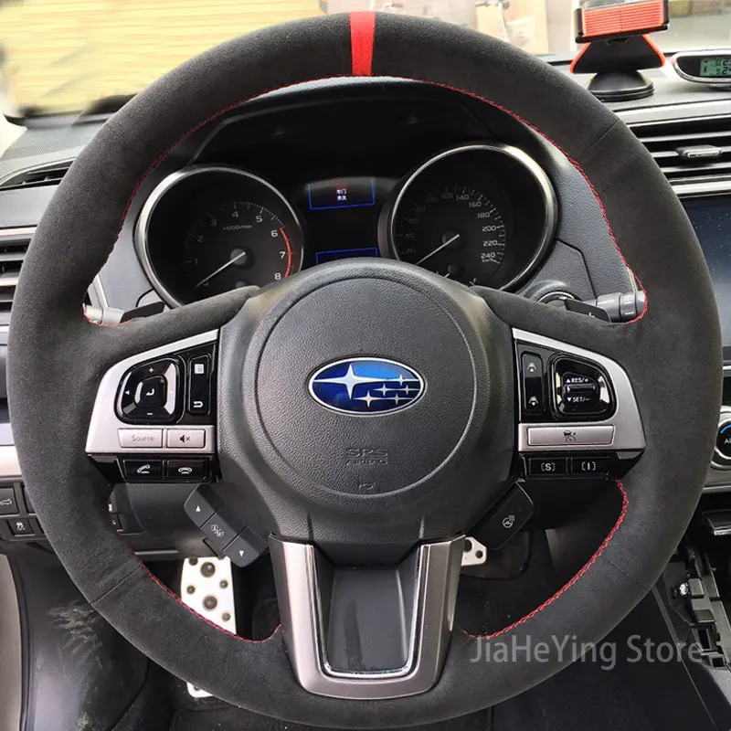 

Черная замша ручной работы для Subaru Outback 2015 2016 XV 2016 Forester 2016