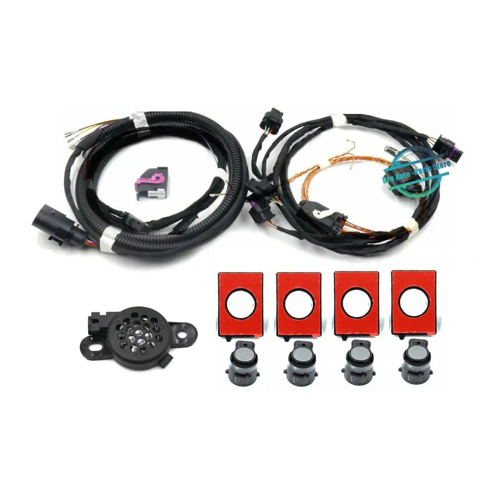 

Для MQB VW SKODA SEAT Park Pilot парковка переднее обновление 4K до 8K PDC OPS Insatll кабель жгут проводов Датчики кронштейн зуммер